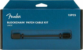 Fender Blockchain Patch Cable Kit LRG Zalomený - Zalomený Patch kábel