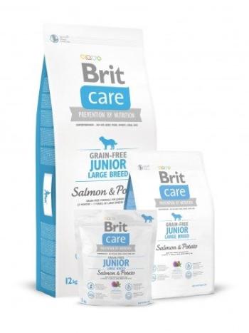 BRIT Care Brit Care GF Junior Large  Salm/Potat 12 (bledomodrá)DOPREDAJ