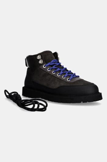 Členkové topánky GARMENT PROJECT Olaf Lace-Up Boot pánske, hnedá farba, GPF2604