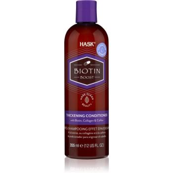 HASK Biotin Boost erősítő kondicionáló a hajtérfogat növelésére 355 ml