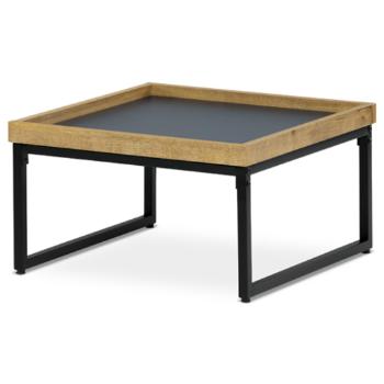 Konferenčný stolík Autronic 53x30 cm sivý MDF CT-612 OAK