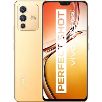 Vivo V23 5G 12+256GB zlatý (5660420) + ZDARMA Futbalová lopta Vivo SIM karta Radosť – Prvú Nekonečnú Radosť si vyskúšaj na týždeň zadarmo!