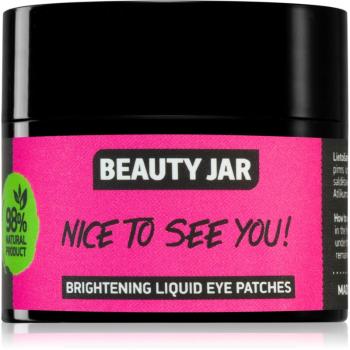 Beauty Jar Nice To See You rozjasňujúca maska na očné okolie 15 ml