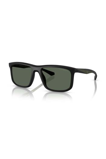 Slnečné okuliare Emporio Armani pánske, čierna farba, 0EA4234U