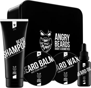 ANGRY BEARDS Veľká sada starostlivosti o fúzy Smooth & Saloon