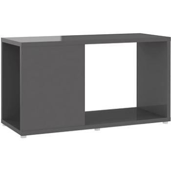 SHUMEE sivý s vysokým leskom 60 × 24 × 32 cm (809061)