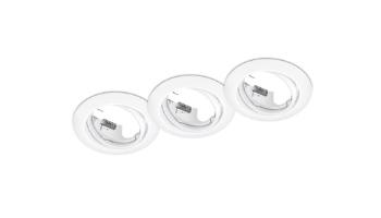 Zapustené svietidlo Trio Jura biela TR 650100331