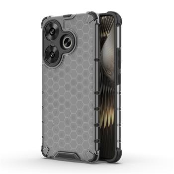 HONEYCOMB Ochranný kryt Xiaomi Poco F6 čierny