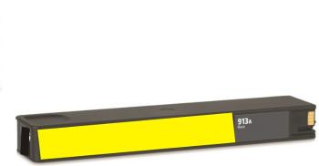Renovovaná atramentová náplň F6T79AE, no.913A, UPDATED CHIP, 55ml listov pre tlačiarne HP (BULK), žltá