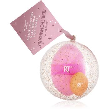 Real Techniques Miracle 2-in-1 Powder Puff Ornament hubka na make-up 2ks