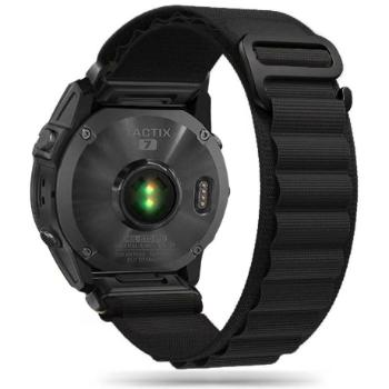 Tech-Protect Nylon remienok na Garmin Fenix 5x / 5x Plus / 6x / 6x Pro / 7x / 8 51mm, black