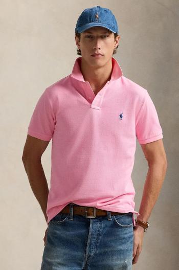 Bavlnené polo tričko Polo Ralph Lauren jednofarebné, 710680784