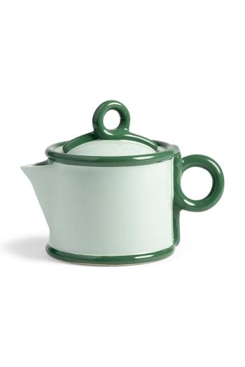 Džbán na čaj &k amsterdam loop green 700 ml zelená farba