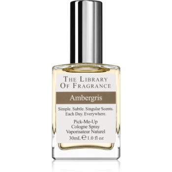 The Library of Fragrance Ambergris kolínska voda unisex 30 ml