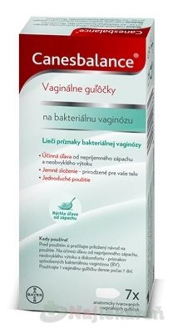 Canesbalance vaginálne gulôčky na príznaky vaginózy, 7ks