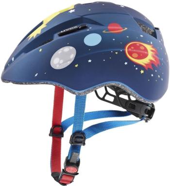 UVEX Kid 2 CC Blue Rocket Matt 46-52 Detská prilba na bicykel