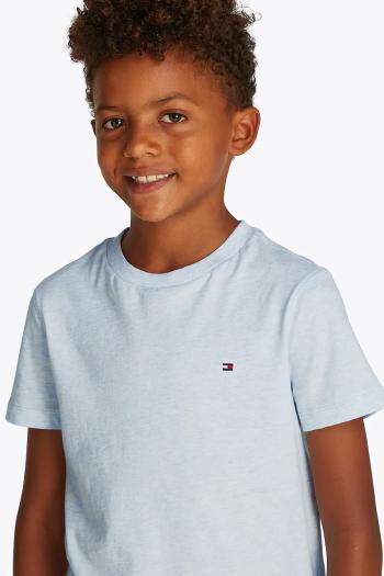 Detské bavlnené tričko Tommy Hilfiger jednofarebné, KB0KB06879