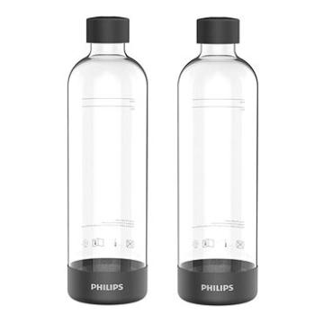 Philips karbonizačná fľaša ADD911BK, 1 l, čierna, 2 ks (ADD911BK/10)