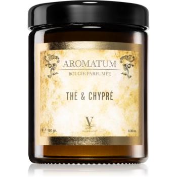 Vila Hermanos Aromatum Thé & Chypré vonná sviečka 180 g