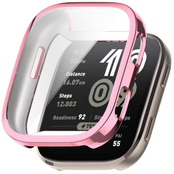 TPU FULL COVER Kryt pre Amazfit Bip 6 metalický ružový