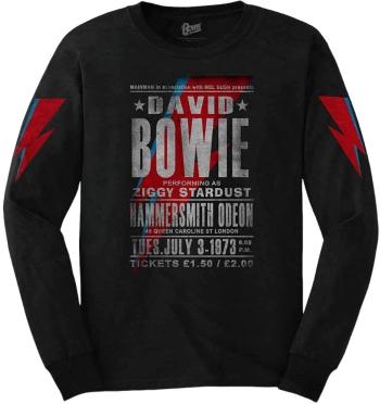 David Bowie Tričko Hammersmith Odeon Unisex Black XL