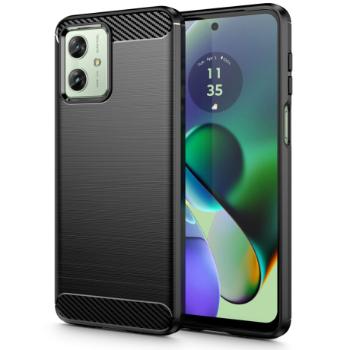 Tech-Protect Carbon kryt na Motorola Moto G54 5G, čierny