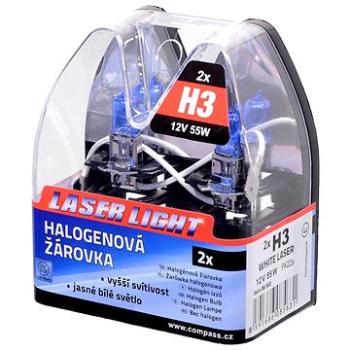 Žiarovka 12V H3 55W PK22s WHITE LASER blister 2ks