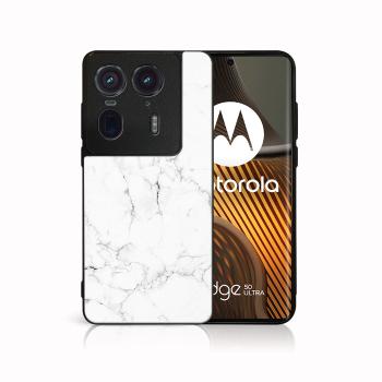 MY ART Ochranný kryt pre Motorola Edge 50 Ultra WHITE MARBLE (144)