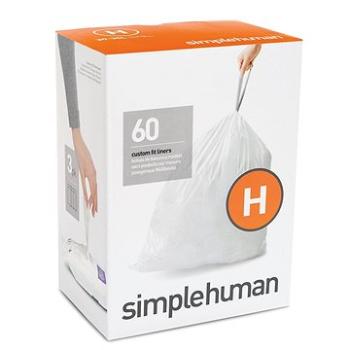 Vrecká do odpadkového koša 30 – 35 L, Simplehuman typ H zaťahovacie, 3× 20 ks (60 vreciek) CP (CW0286)