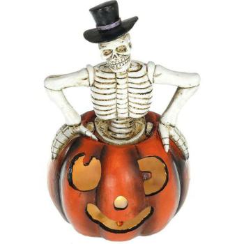 Retlux Csontvázas Tökdísz LED Lámpa - Halloween Dekoráció