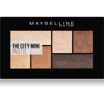 MAYBELLINE NEW YORK The City Mini Palette paletka očných tieňov odtieň 400 Rooftop Bronzes 6 g