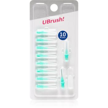 Herbadent UBrush! náhradné medzizubné kefky 0,9 mm Green 10 ks