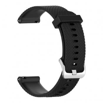 BStrap Silicone Land remienok na Garmin Vivoactive 3, black (SGA005C01)