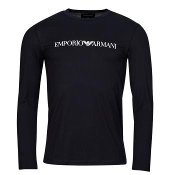 Emporio Armani  8N1TN8  Tričká s dlhým rukávom Modrá