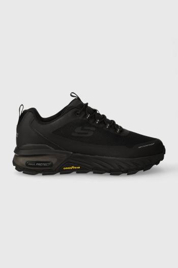 Topánky Skechers Max Protect Fast Track pánske, čierna farba