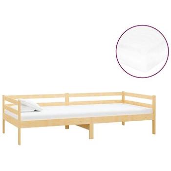 Shumee váľanda s matracom 90×200 cm masívne borové drevo, 3083564