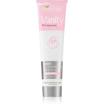 Bielenda Vanity Pro Express depilačný krém na ruky, podpazušie a triesla pre citlivú pokožku Pink Aloe 75 ml