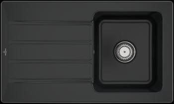 VILLEROY & BOCH VILLEROY & BOCH - Keramický drez Villeroy &amp; Boch Architectura 50, 335001R7, Pure Black 335001R7