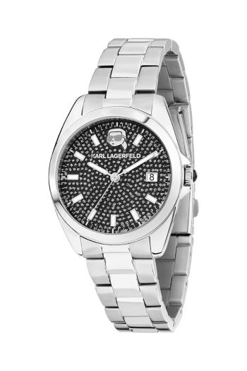 Hodinky Karl Lagerfeld dámske, strieborná farba, R0553101515