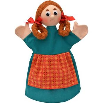 Dievča Gretel 34 cm, maňuška (8590121210690)