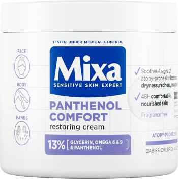 MIXA Panthenol Comfort obnovujúca telová starostlivosť aj na pokožku so sklonom k atopii, 400 ml