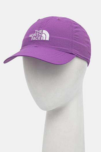 Detská baseballová čiapka The North Face KIDS HORIZON HAT fialová farba, s nášivkou, NF0A7WG9AI21
