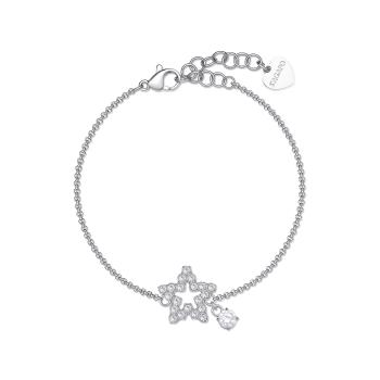 S'Agapõ Očarujúce náramok Hviezdička s kryštálmi Twinkle SWN15