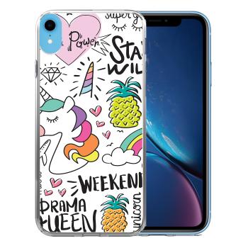 MY ART Ochranný kryt Apple iPhone XR UNICORN (063)