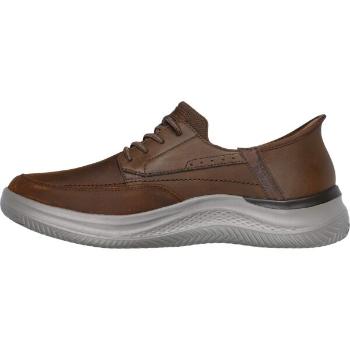 Skechers HASTING - RORY Férfi slip-on cipő, barna, méret