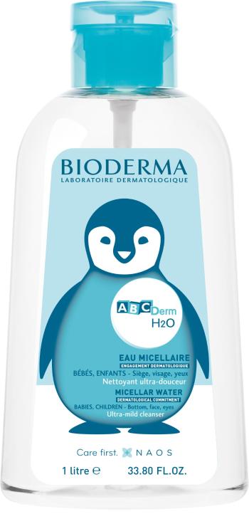 BIODERMA ABCDerm H2O s reverznou pumpou 1 l