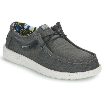 HEYDUDE  Wally Stretch Canvas  Slip-on Čierna