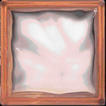 Luxfera Glassblocks pink 19x19x8 cm lesk 1908WPINK