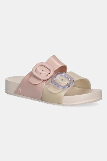 Šľapky Melissa MELISSA COZY SLIDE AD dámske, béžová farba, M 33913.AN709