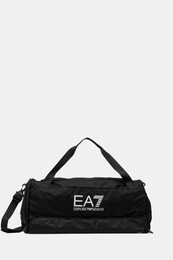 Športová taška EA7 Emporio Armani čierna farba, AF12157.7X000013